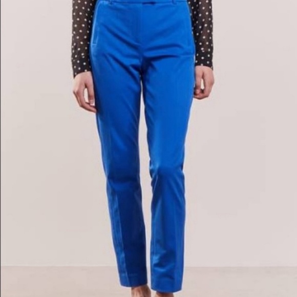 J. Crew Pants - || J CREW || Size 4 Maddie Blue Cropped Pants